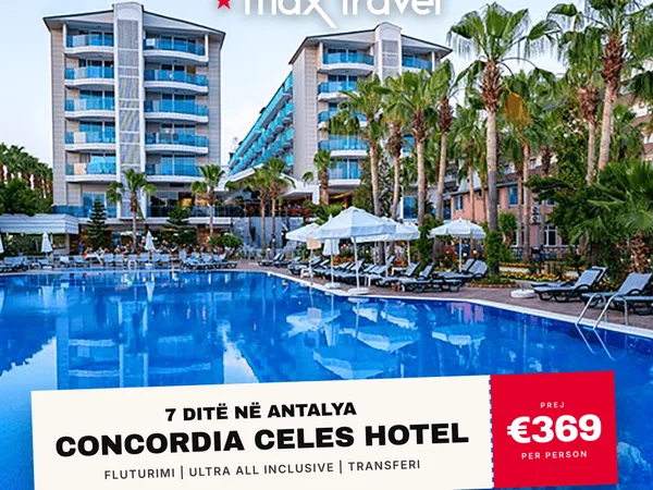 5★ Concordia Celes Hotel — 7 Net në Antalya