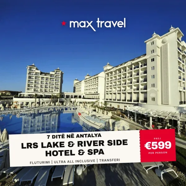 LRS Lake & River Side Hotel & Spa — pushime Antalya 14 qershor 2026