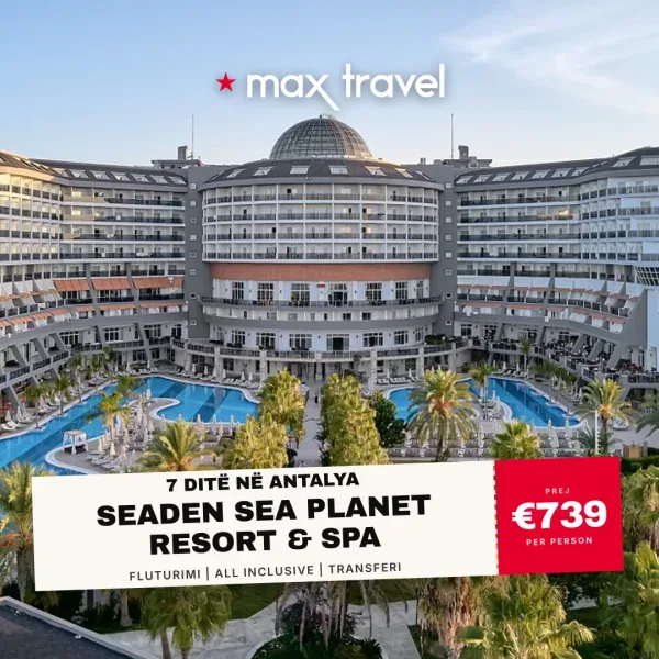 Seaden Sea Planet Resort & SPA — pushime Antalya 14 qershor 2026