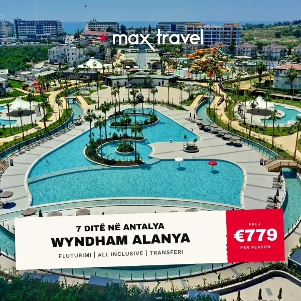 Wyndham Alanya — pushime Antalya 14 qershor 2026