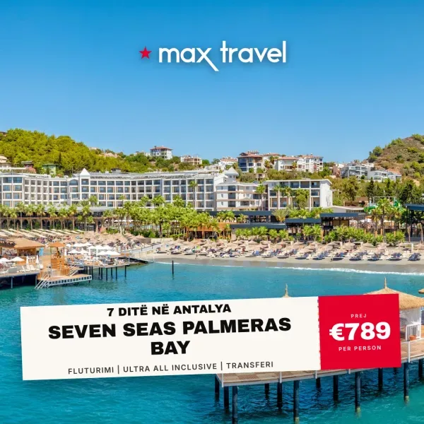 Seven Seas Palmeras Bay — pushime Antalya 14 qershor 2026