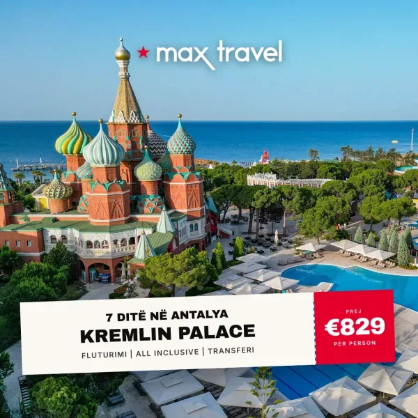 Kremlin Palace — pushime Antalya 14 qershor 2026
