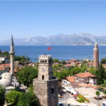 History-of-the-Yivliminare-Mosque-in-Antalya-in-Turkey