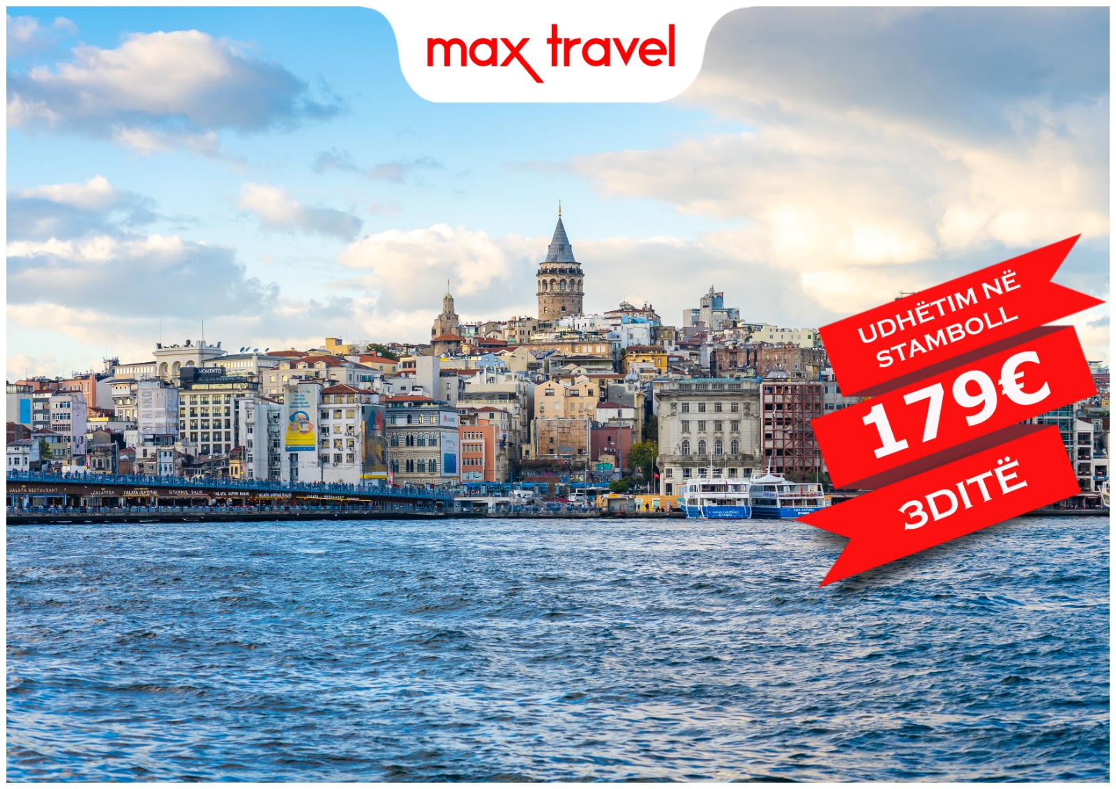 Shëtitje në Stamboll Ofertë Speciale 179€ Max Travel Bileta Avioni