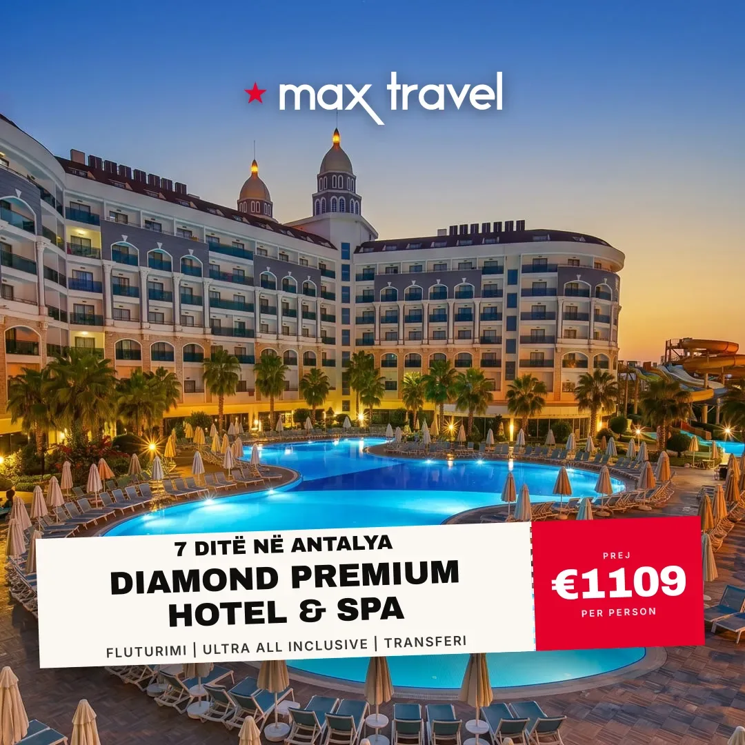 Diamond Premium Hotel & Spa — pushime Antalya 31 Korrik 2026 nga €1109 për person, all inclusive 7 ditë