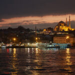 Blue mosque in Istanbul – Turkey in a night