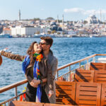 Young Couple on Istanbul Ferry