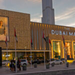 Dubai, UAE – May 28, 2021: Dubai mall trade center.