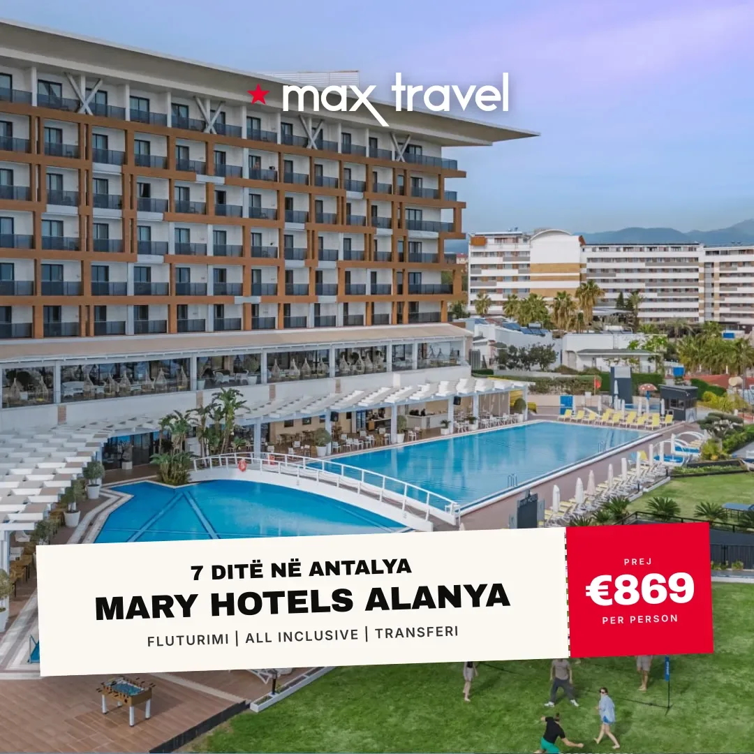Mary Hotels Alanya — pushime Antalya 15 Gusht 2026 nga €869 për person, all inclusive 7 ditë