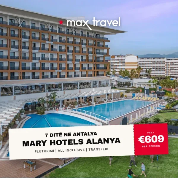 Mary Hotels Alanya — pushime Antalya 16 qershor 2026