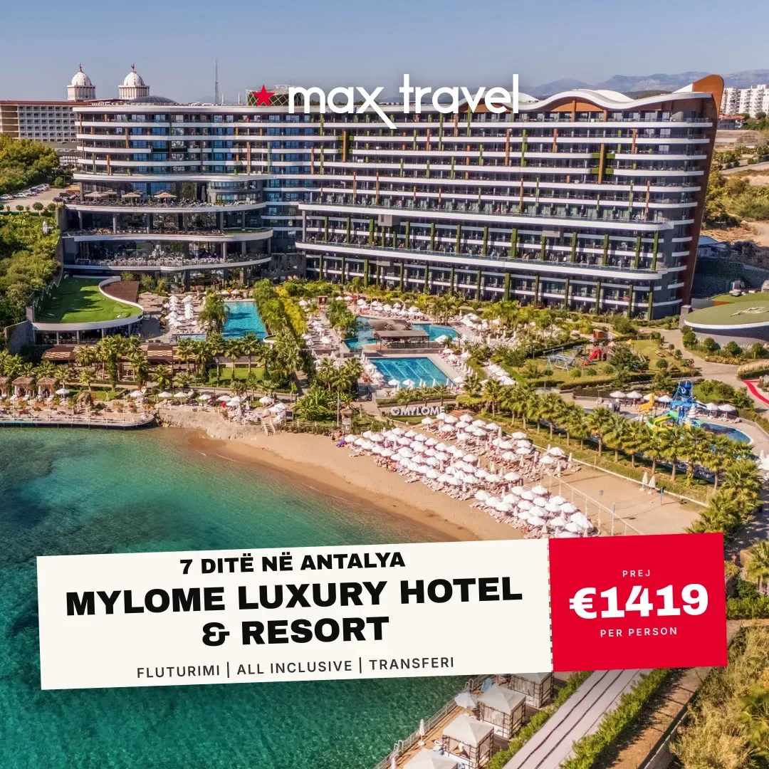 Mylome Luxury Hotel & Resort — pushime Antalya 21 Gusht 2026 nga €1419 për person, all inclusive 7 ditë