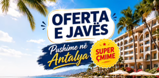 Oferta e javës —Pushime ne Antalya Super Cmime nisja 2, 3, 5 ose 7 korrik 2026