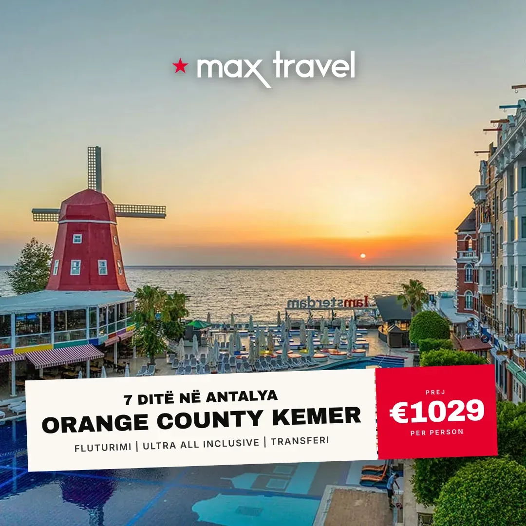 Orange County Kemer — pushime Antalya 15 Gusht 2026 nga €1029 për person, all inclusive 7 ditë