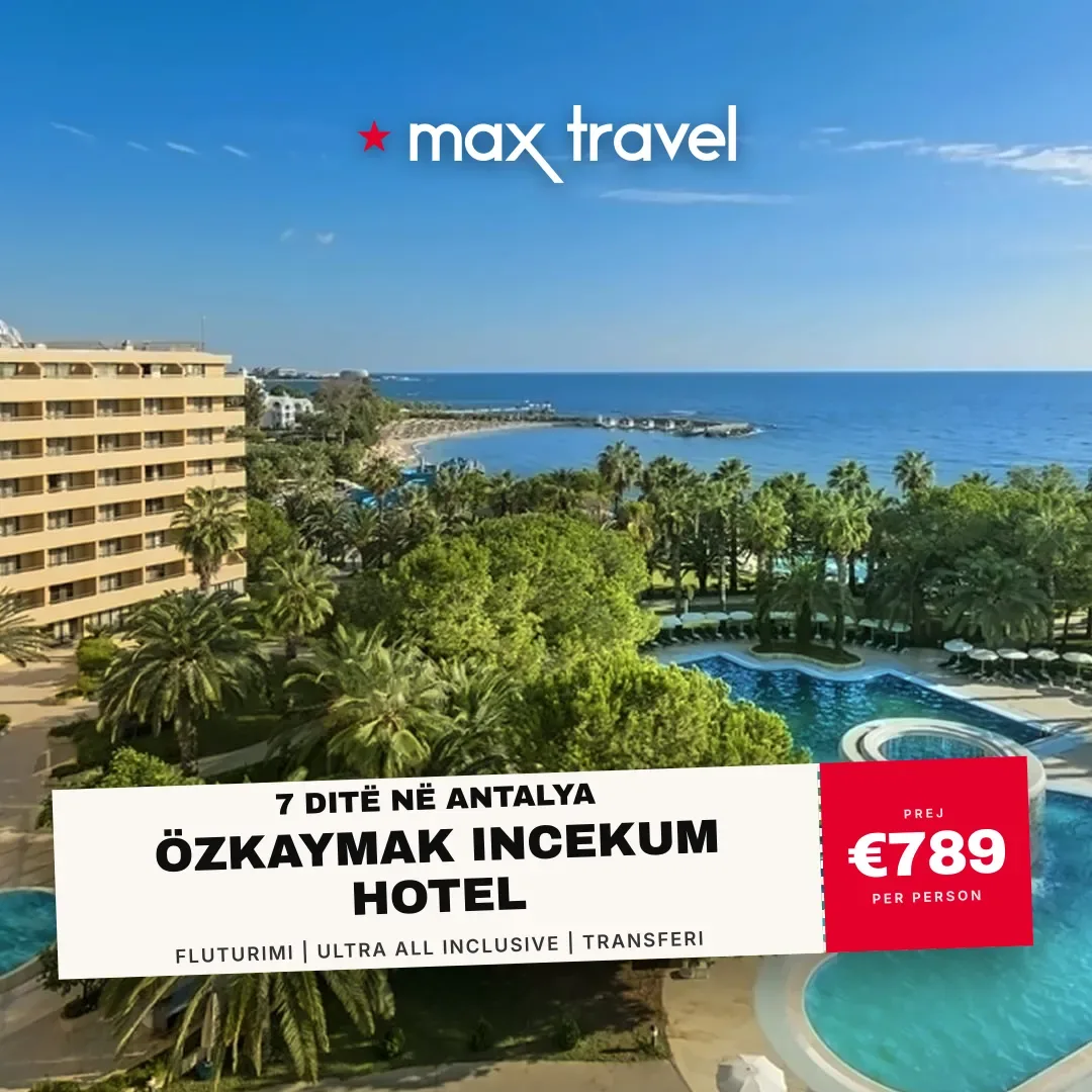 Özkaymak Incekum Hotel — pushime Antalya 15 Gusht 2026 nga €789 për person, all inclusive 7 ditë