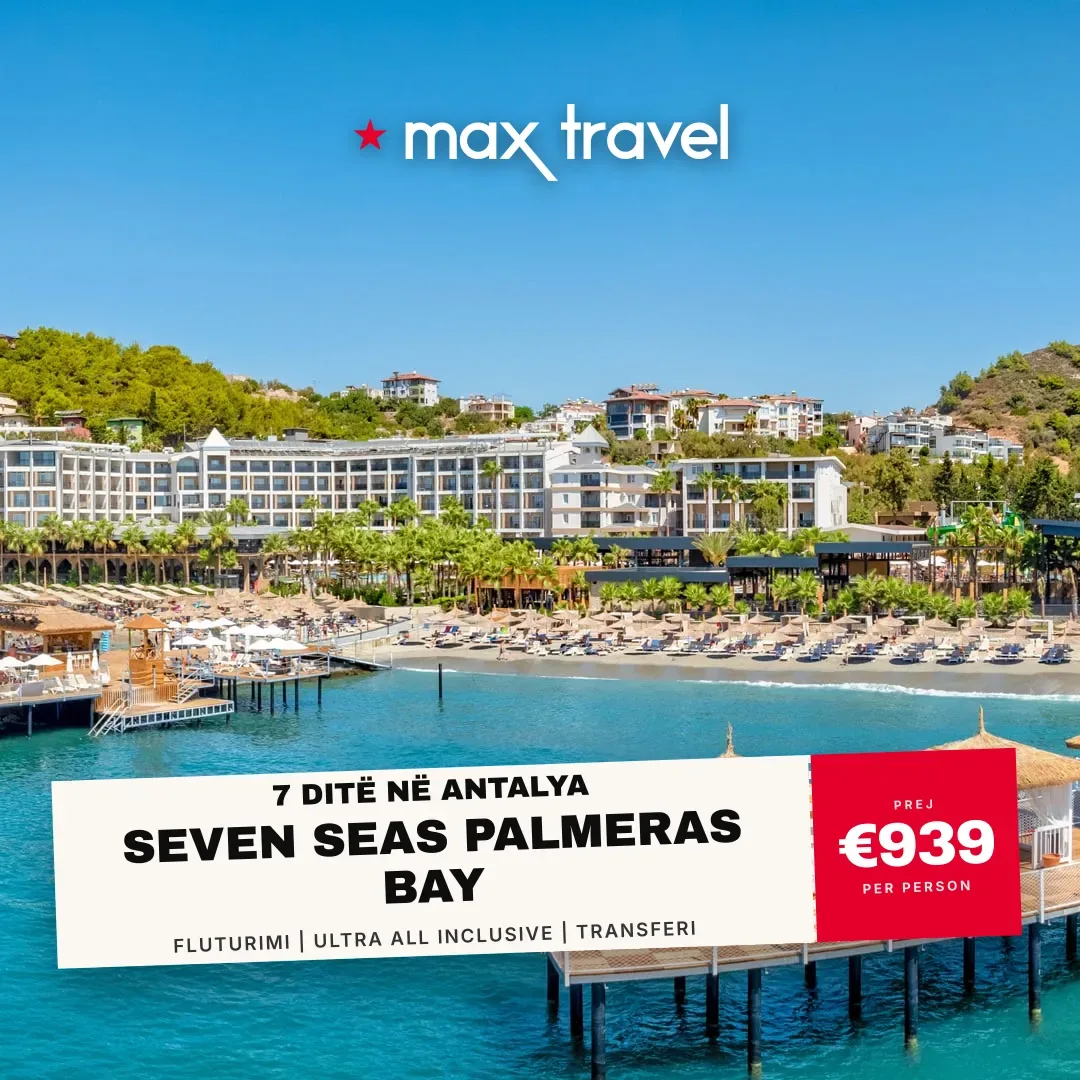 Seven Seas Palmeras Bay — pushime Antalya 28 qershor 2026