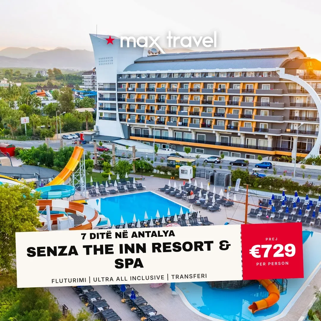 Senza The Inn Resort & SPA — pushime Antalya 15 Gusht 2026 nga €729 për person, all inclusive 7 ditë