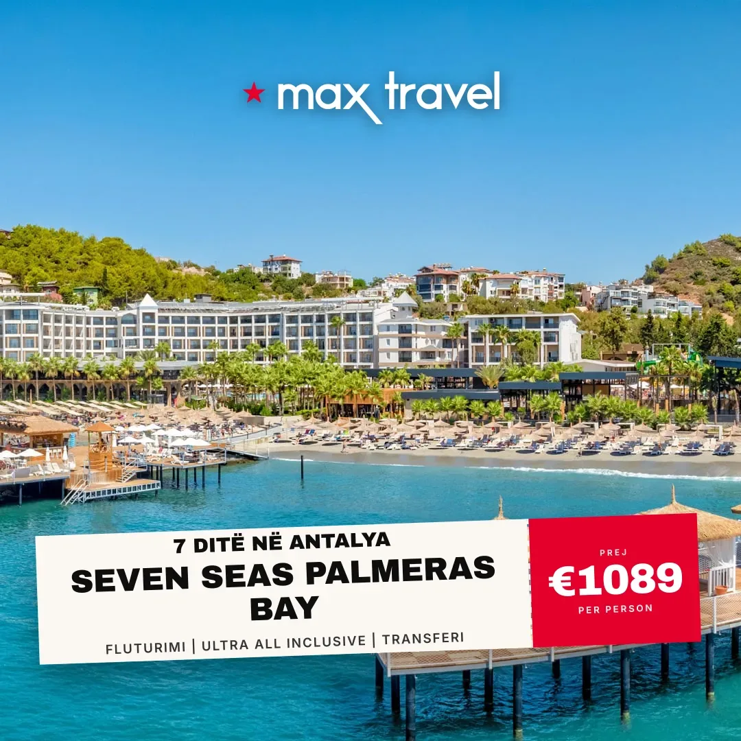 Seven Seas Palmeras Bay — pushime Antalya 30 qershor 2026