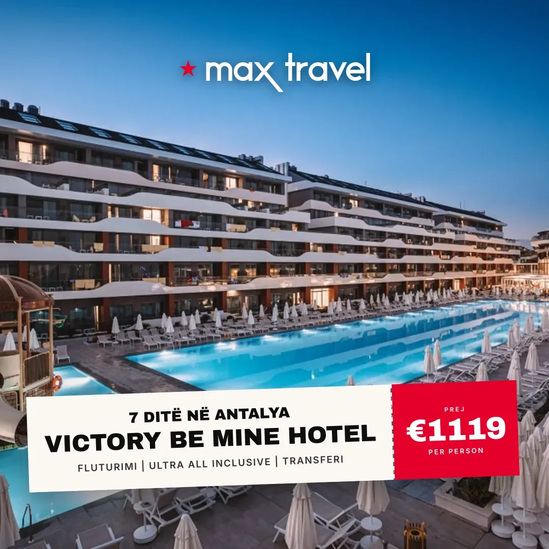 Victory Be Mine Hotel — pushime Antalya 15 Gusht 2026 nga €1119 për person, all inclusive 7 ditë