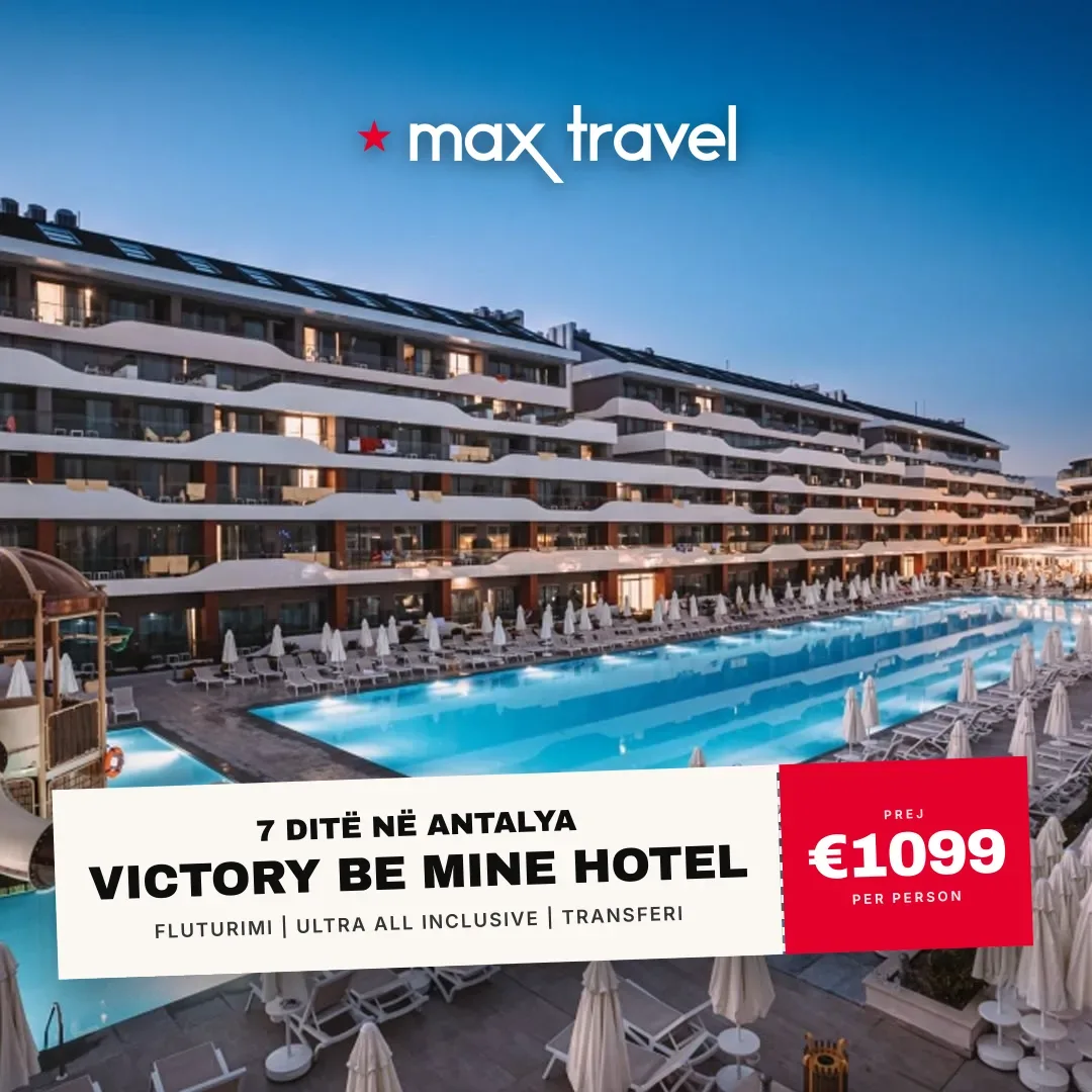 Victory Be Mine Hotel — pushime Antalya 21 Gusht 2026 nga €1099 për person, all inclusive 7 ditë