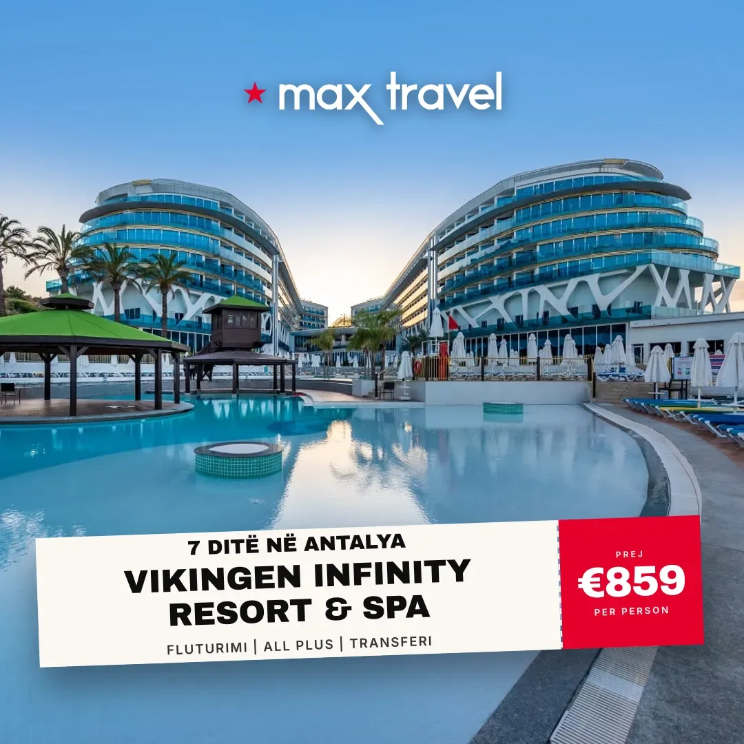 Vikingen Infinity Resort & Spa — pushime Antalya 21 Gusht 2026 nga €859 për person, all inclusive 7 ditë