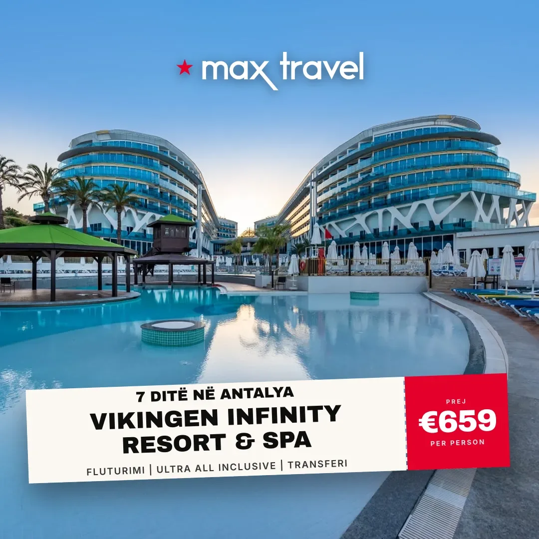 Vikingen Infinity Resort & Spa — pushime Antalya 27 Shtator 2026 nga €659 për person, all inclusive 7 ditë
